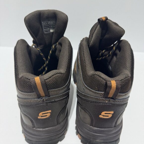 Skechers Mens Relment Hiking Boots Brown Size 10 M